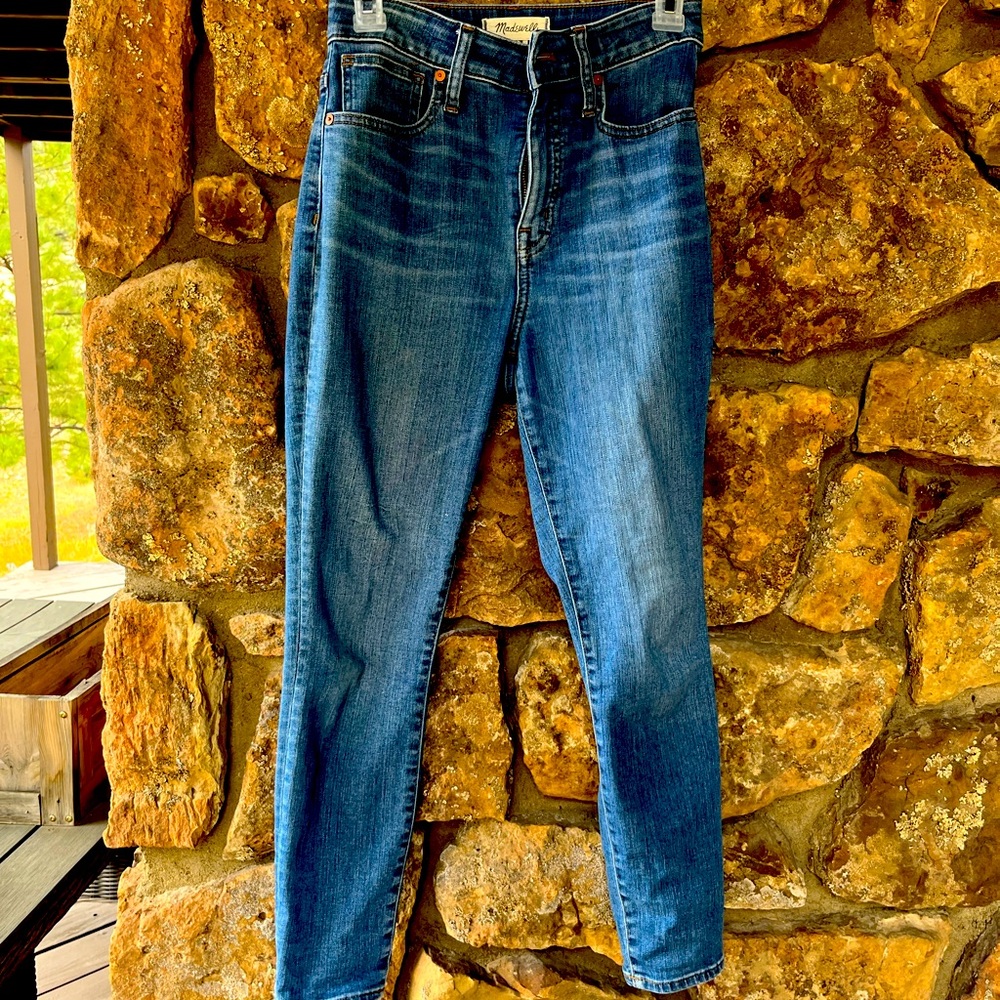 Madewell Curvy High Rise Skinny Crop